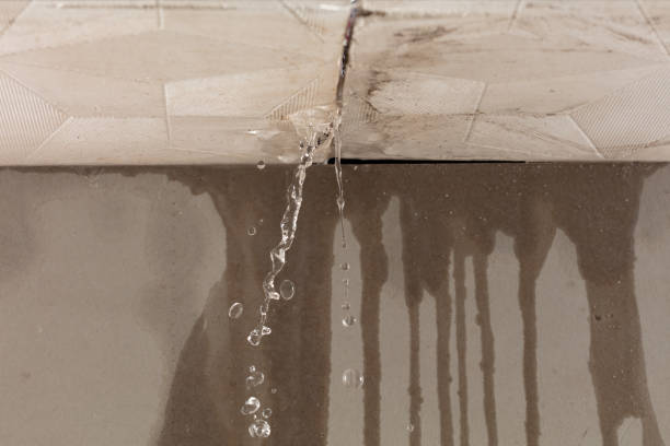 Professional Sewage Cleanup technician working in Garrison, ND